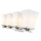 Z-Lite Darcy 4 Light Vanity, Brushed Nickel & Etched Opal 1939-4V-BN - alternate 5